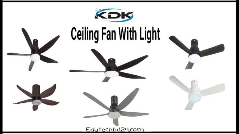 KDK Ceiling Fan With Light